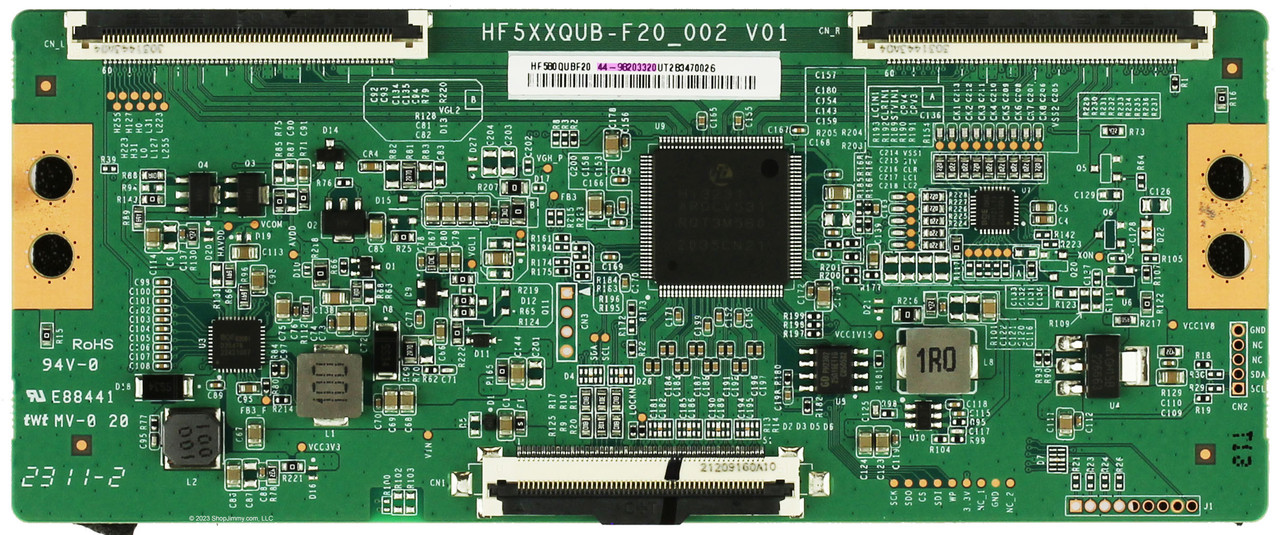 JVC 44-98203320 T-Con Board