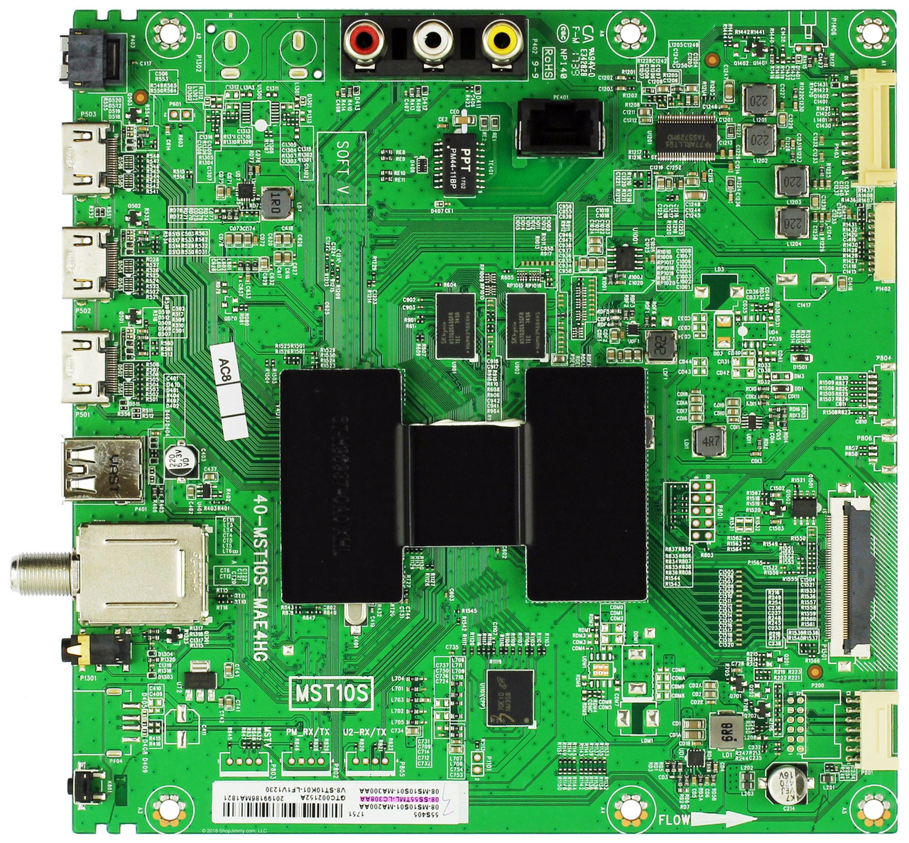 TCL 08-SS55TML-LC308AA Main Board SEE NOTE