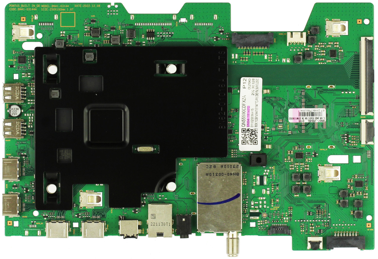 Samsung BN94-18147G Main Board for QN55S90CDFXZA (Version FB02)