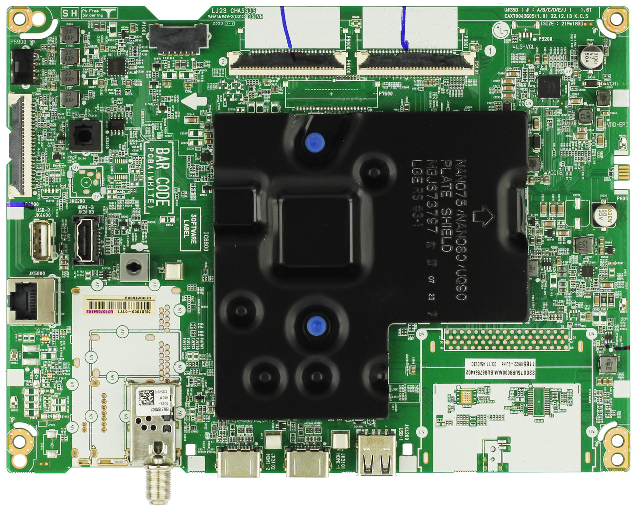 LG EBT67554402 Main Board for 75UR8000AUA BUSCLKR