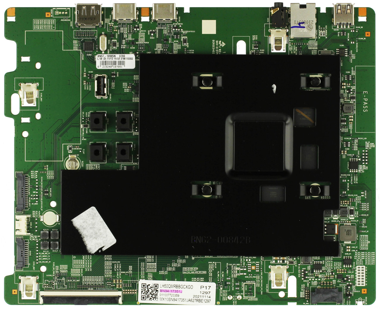 Samsung BN94-17351J Main Board LH50QMRBBGCXGO AA02