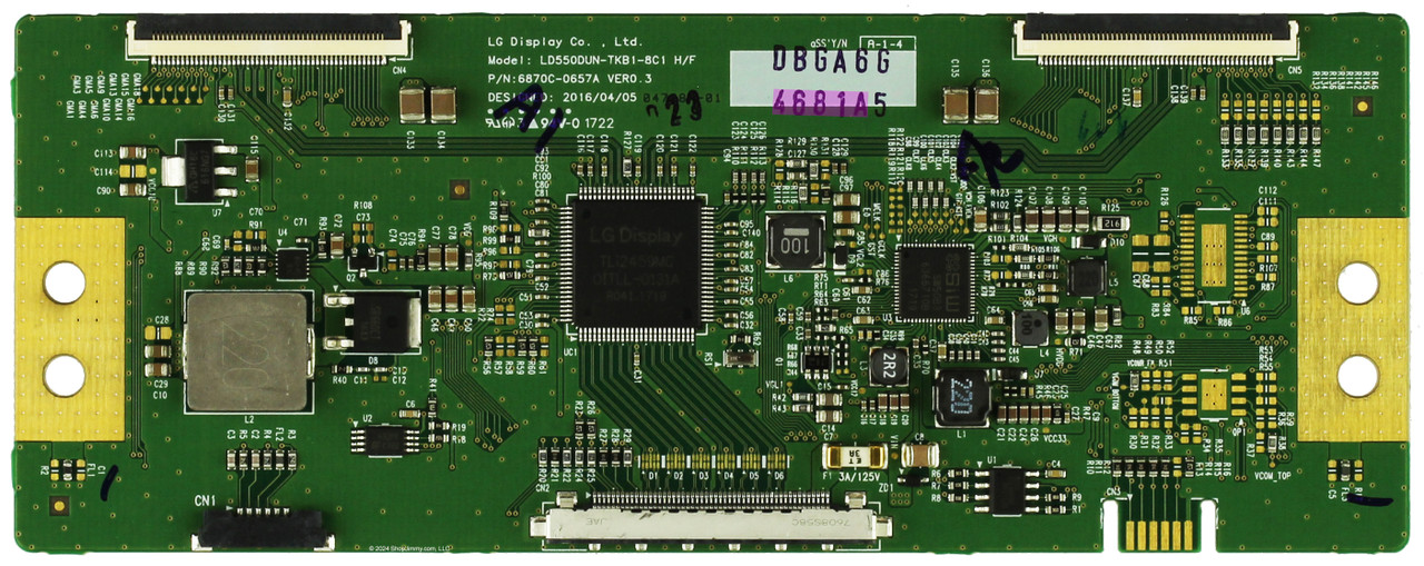 LG 6871L-4681A (6870C-0657A) T-Con Board