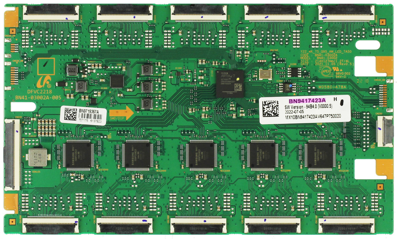 Samsung BN94-17423A MAIN SUBCON Board for QN75QN95BAFXZA QN85QN95BAFXZA