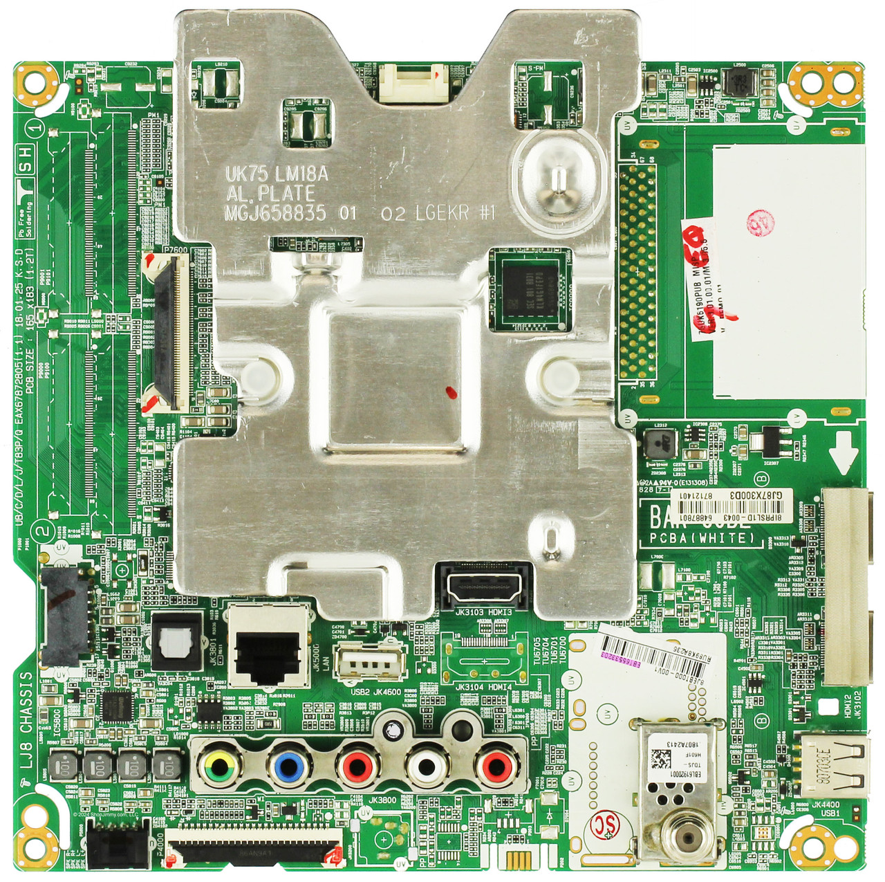 LG EBT65533203 Main Board for 75UK6190PUB