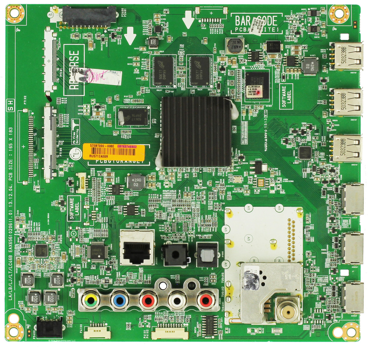 LG EBT63746902 Main Board for 55LF6100-UA.BCCYLJR