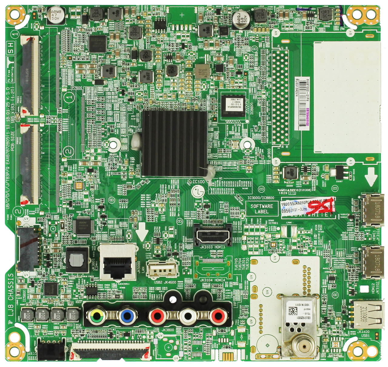 LG EBT65493102 Main Board for 55UK6090PUA.BCCWLOR