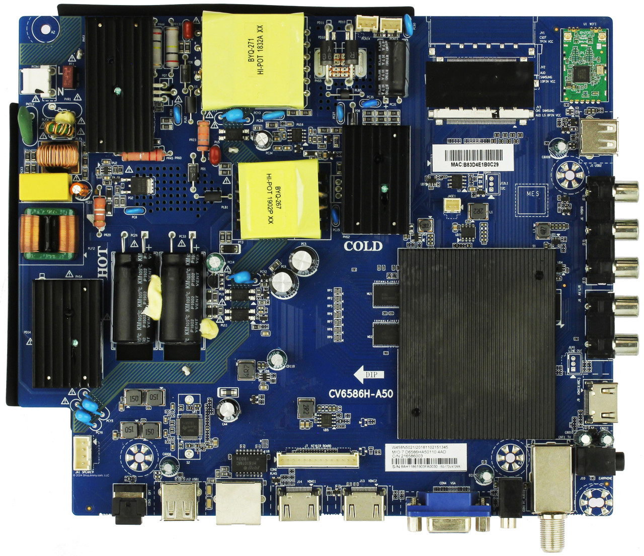 RCA 216586003 Main Board for RNSMU6536-B