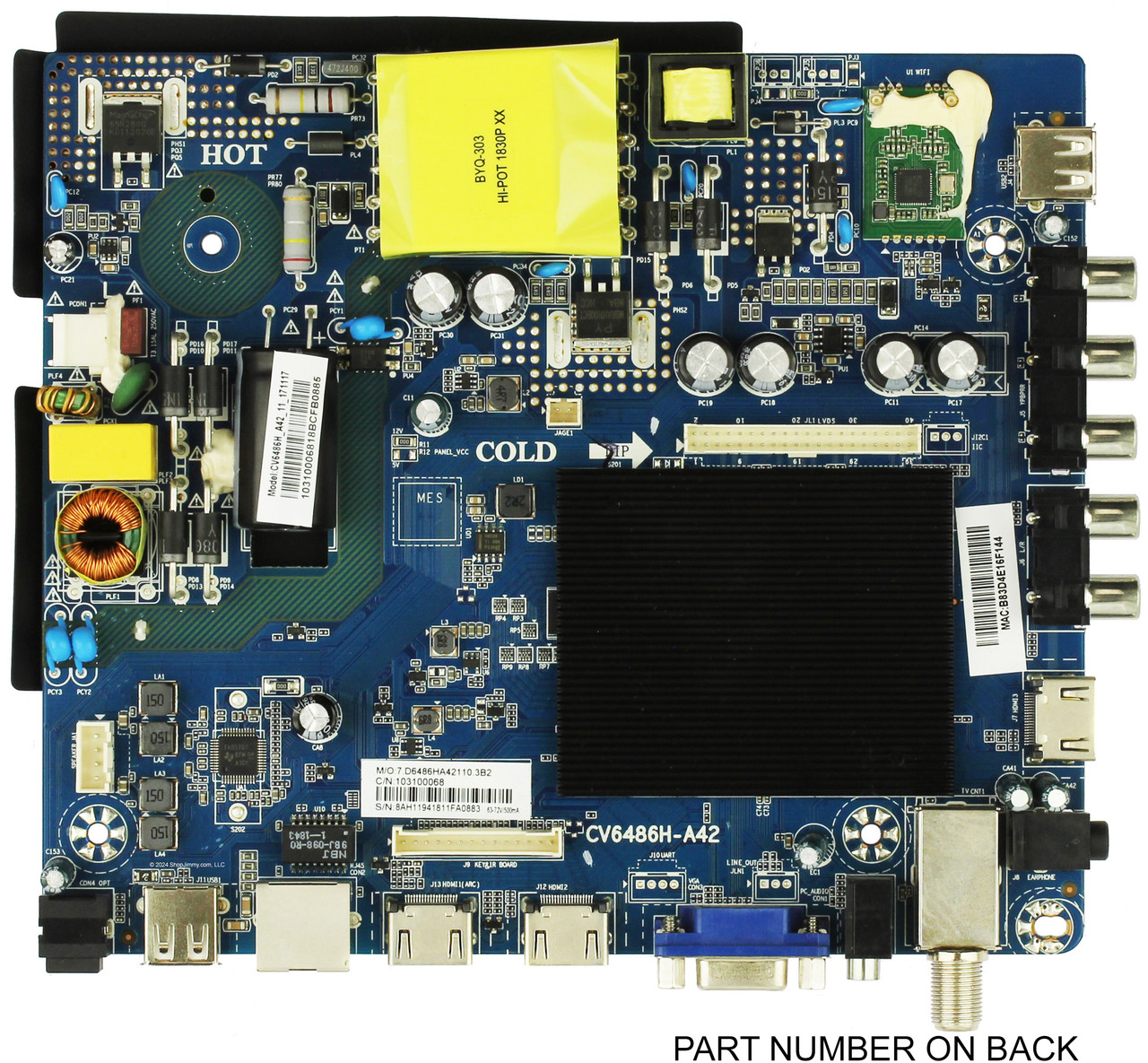 Element W19056-SY Main Board/Power Supply