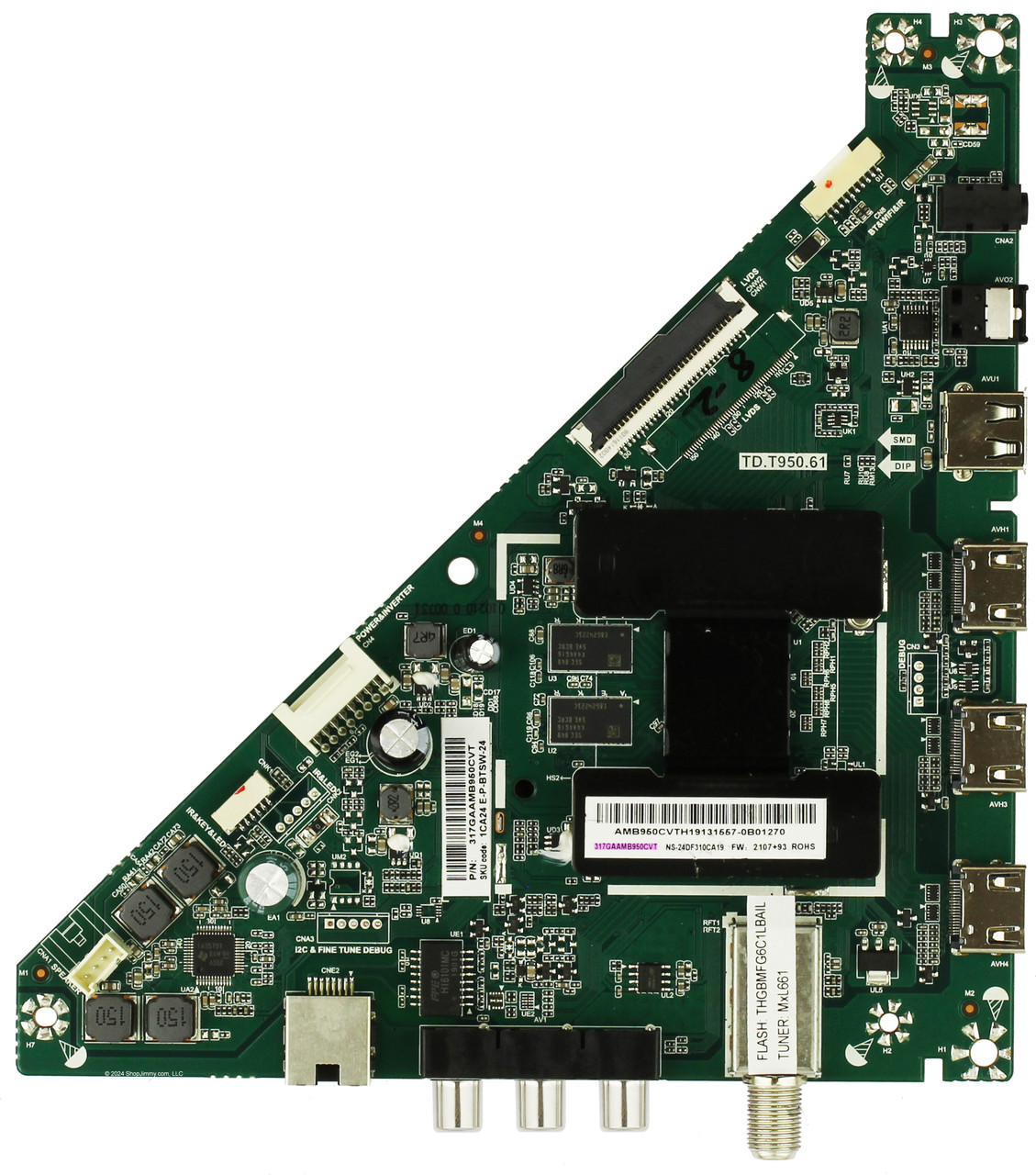 Insignia 317GAAMB950CVT Main Board for NS-24DF310CA19