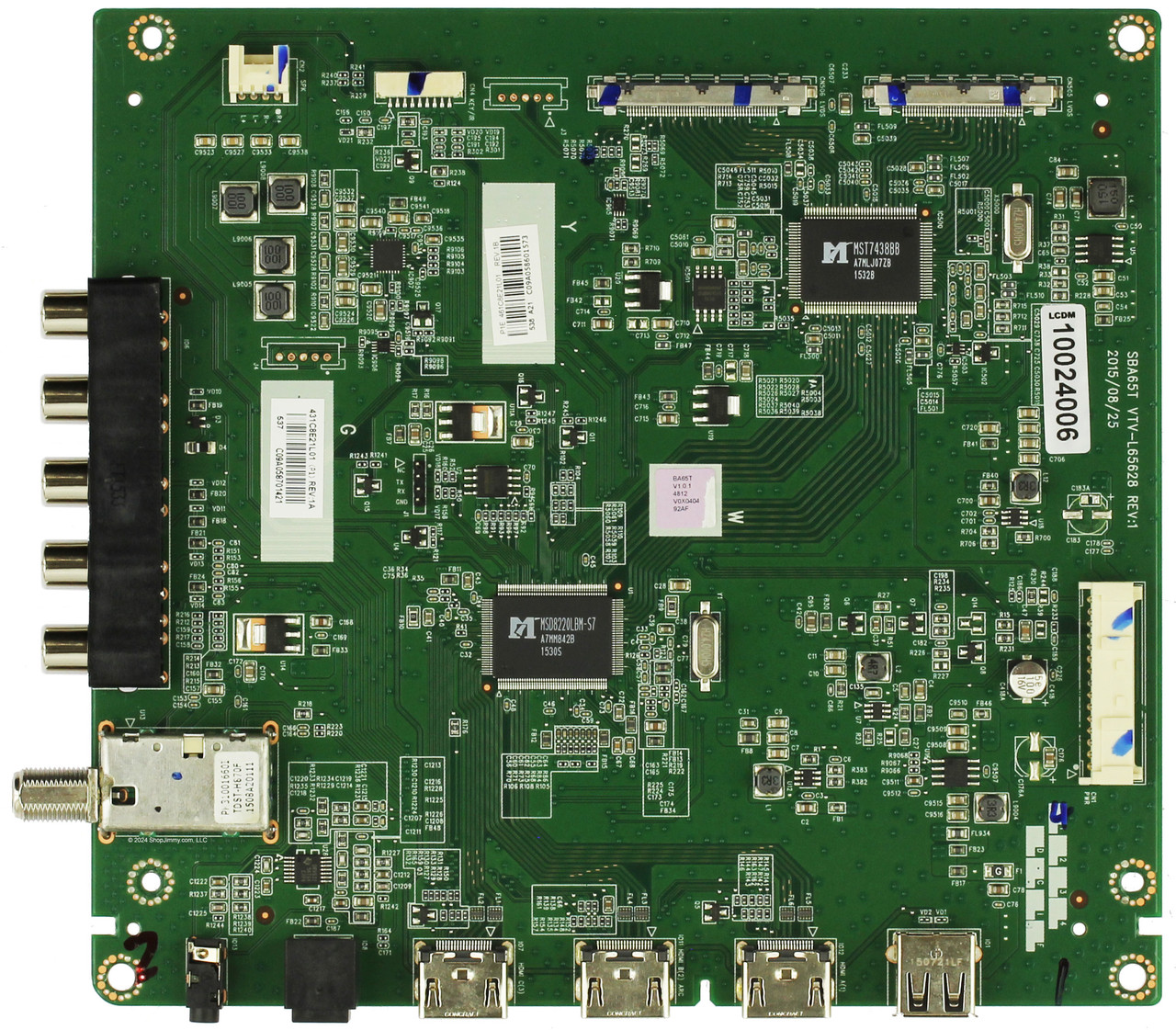 Toshiba 431C8E21L01 Main Board for 65L350U