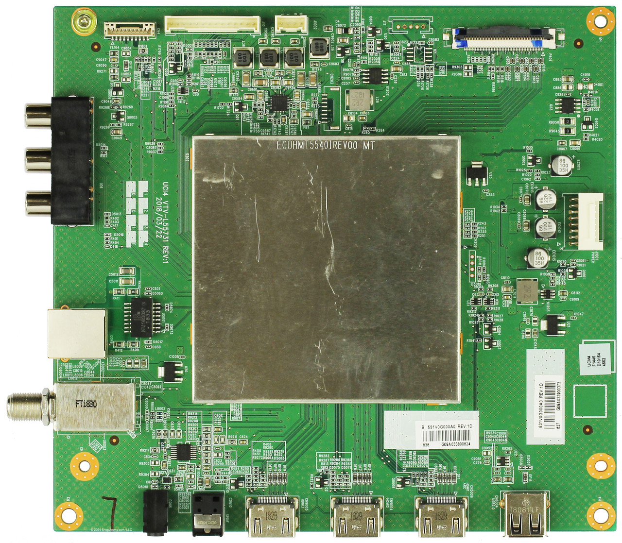 Toshiba 631V0G000A0 Main Board for 55LF621C19