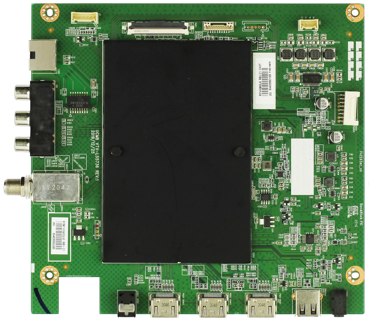 Toshiba 631V0Q002J0 Main Board for 50LF621C21 Rev.L