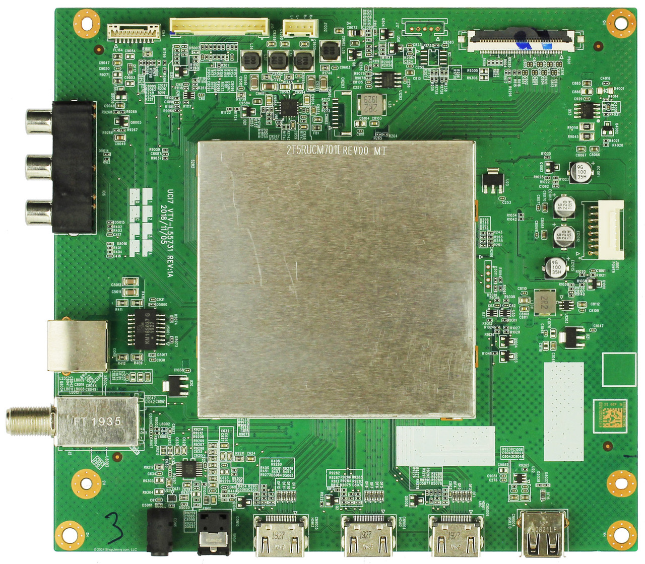 Toshiba 631V0G00520 Main Board for 55LF711C20 REV.C