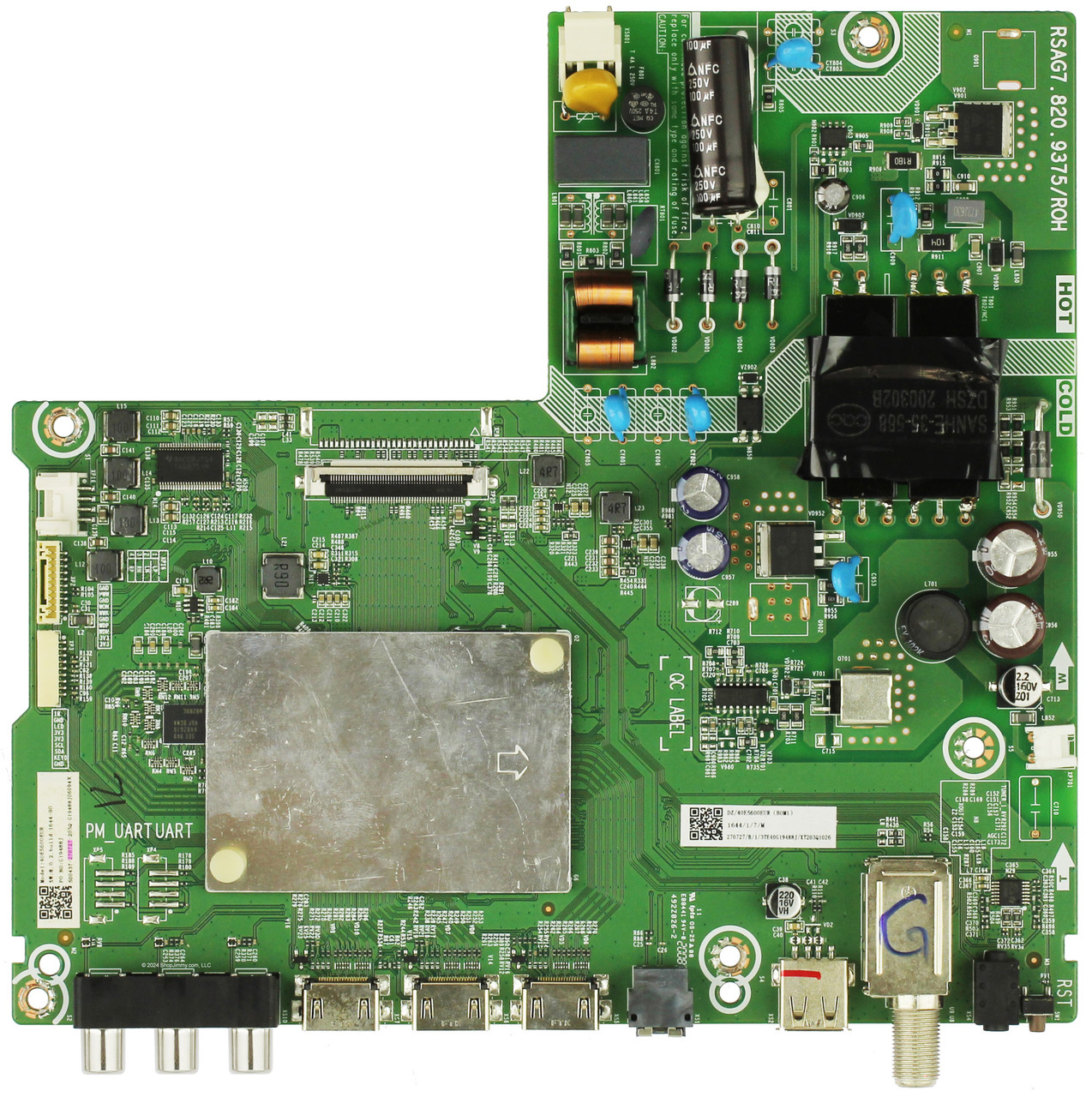 Hisense 270727 RSAG7.820.9375/ROH Main Board 40H4030F1