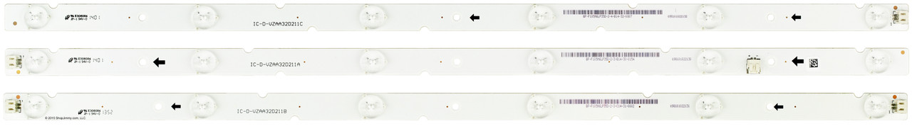 Vizio HV320WX2-206 LED Backlight Strips (3)