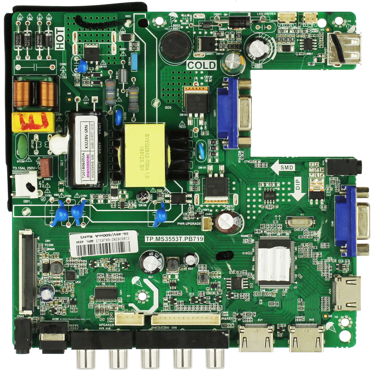 oCOSMO 8142123352185 Main Board / Power Supply for E32