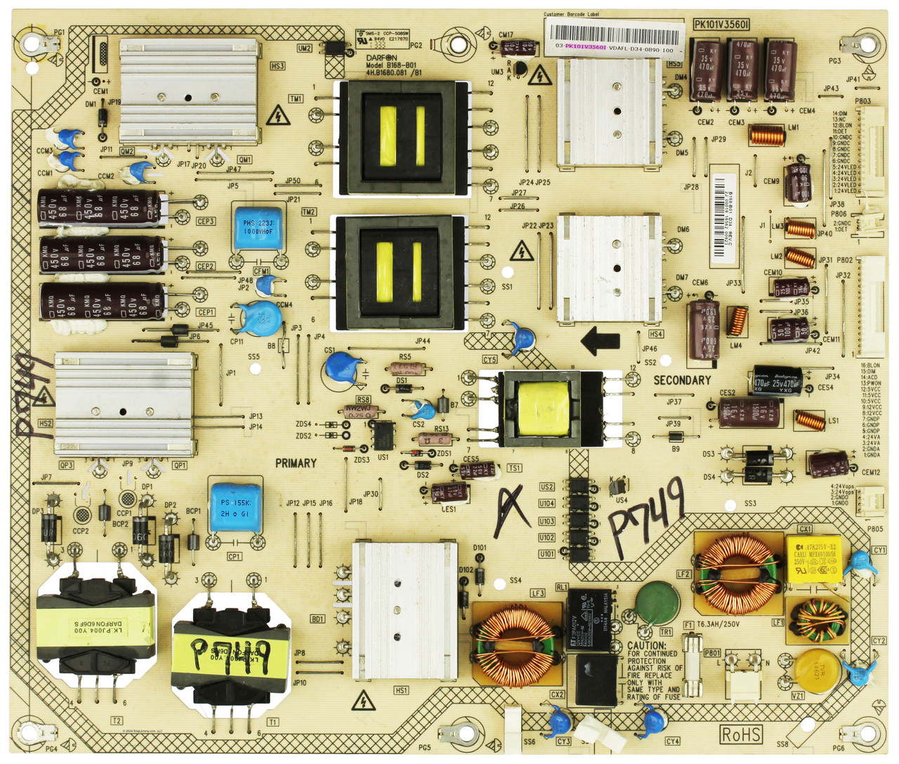 Toshiba PK101V3560I Power Supply