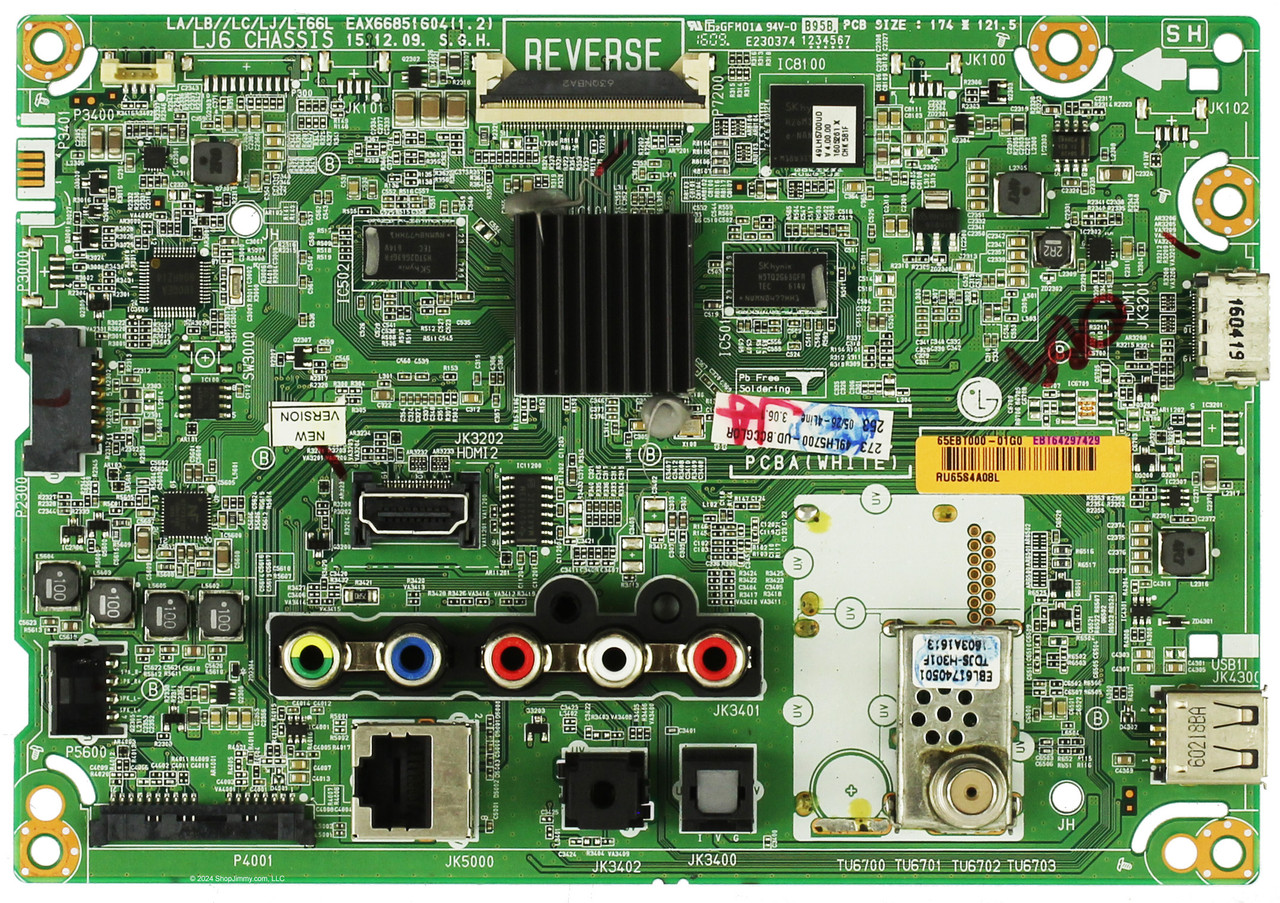 LG EBT64297429 Main Board for 49LH5700-UD.BCCGLOR