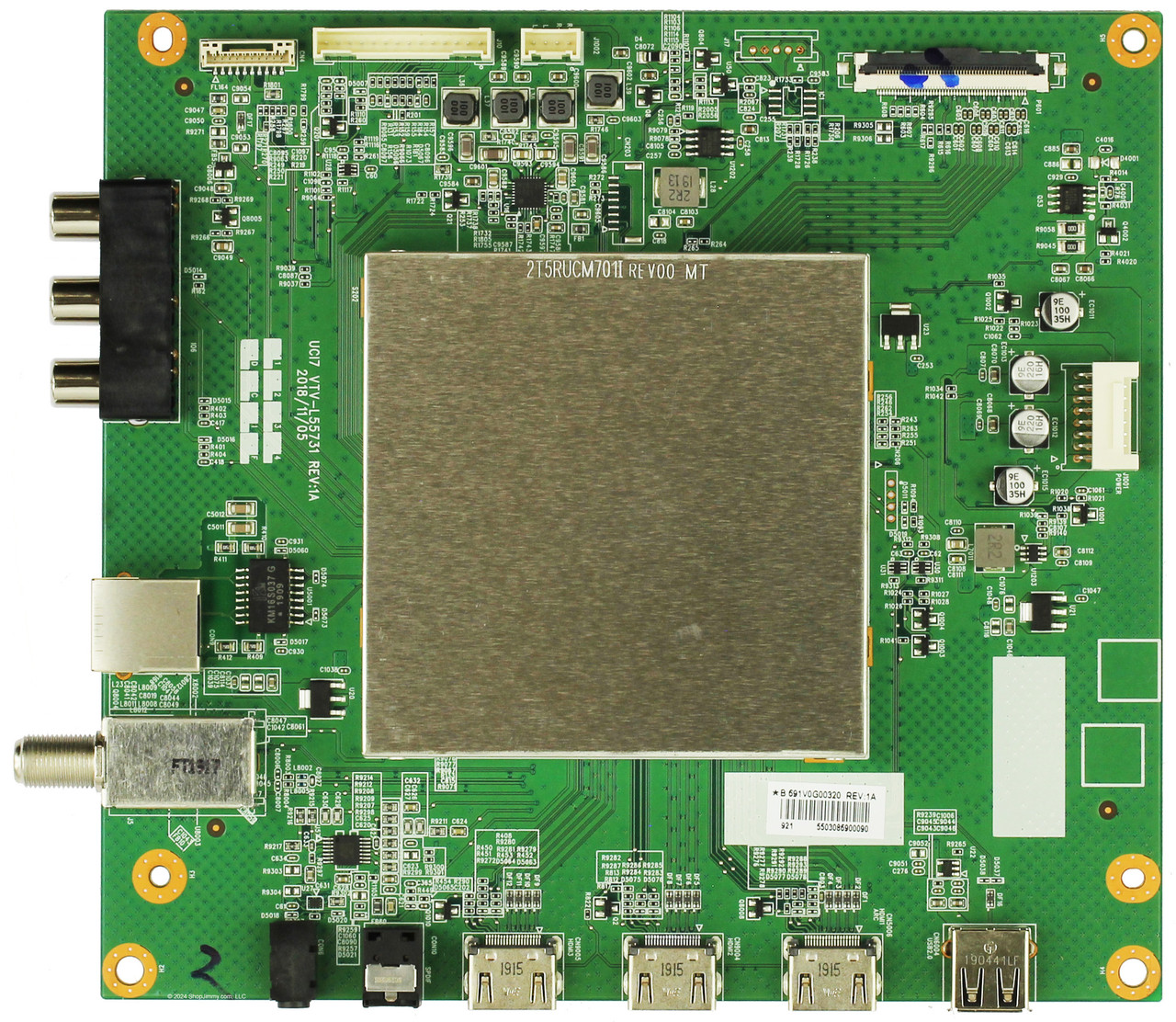 Toshiba 691V0G00320 Main Board for 43LF711U20