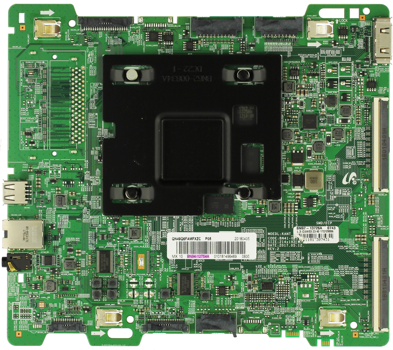 Samsung BN94-12754A Main Board for QN49Q6FAMFXZC (Version FA01)