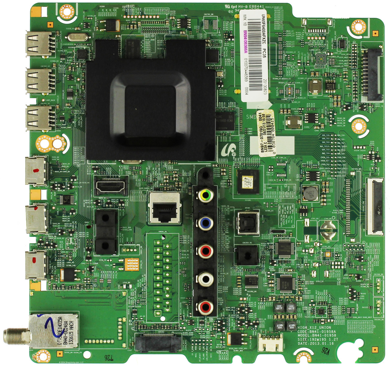 Samsung BN94-06366A Main Board for UN65F6400AFXZC MH01