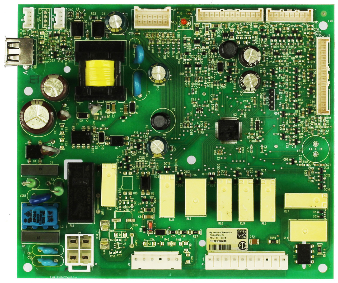 Frigidaire Refrigerator 808069101 Main Board