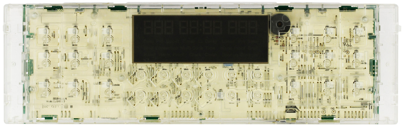GE Oven 164D8496G147 Control Board - No Overlay