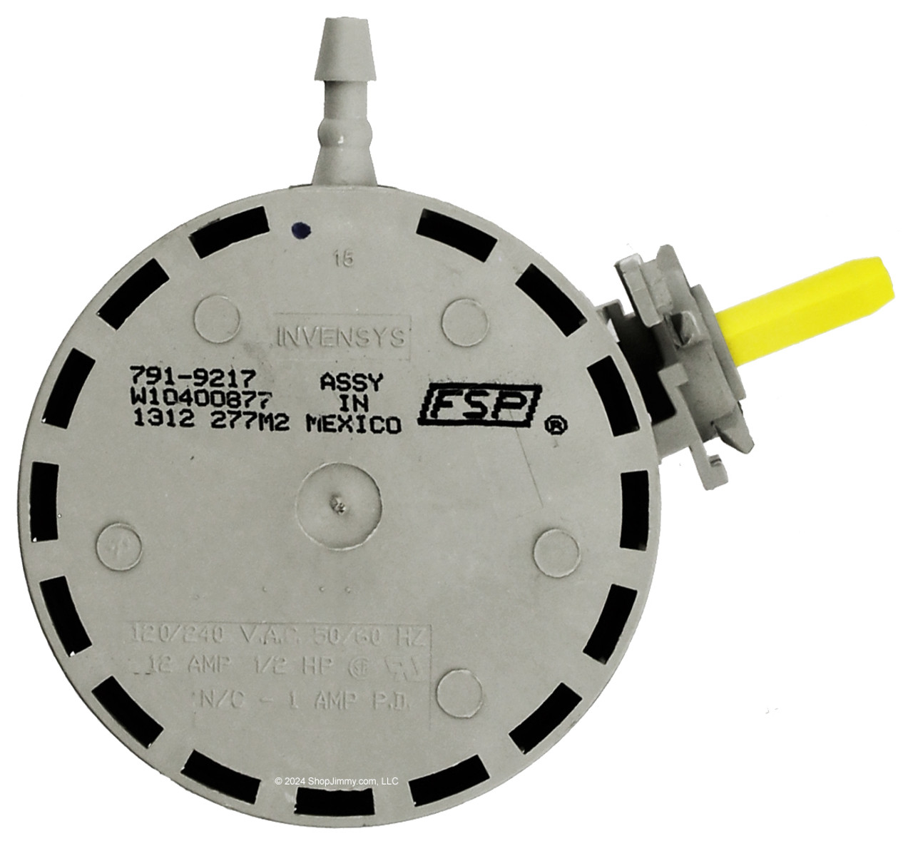 Whirlpool Washer W10400877 Water Level Pressure Switch