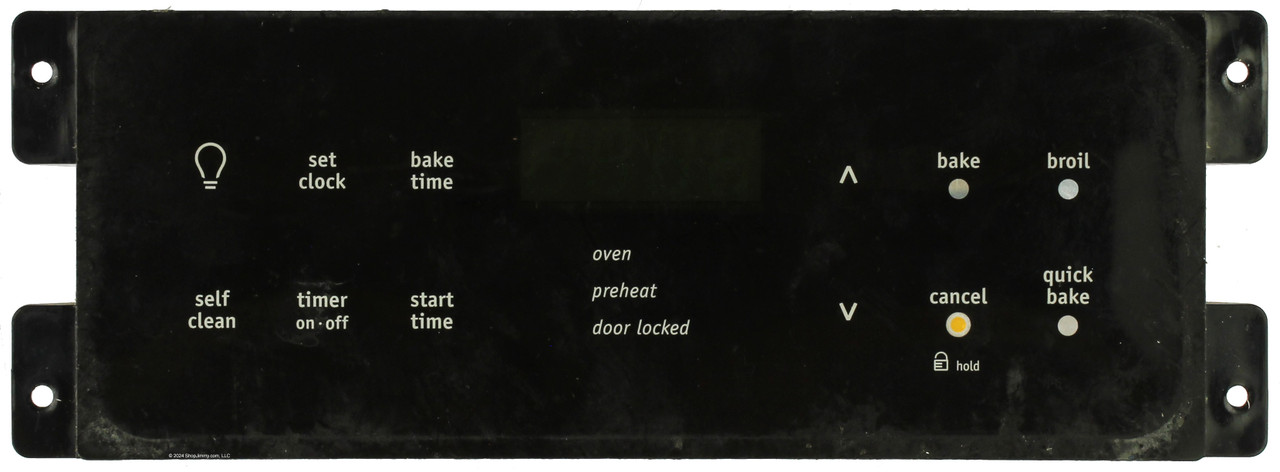 Electrolux Oven 316557216 Electronic Clock Timer, Black Overlay