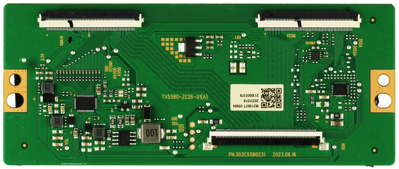 Onn 303C55B0231 T-Con Board (65-inch models ONLY)