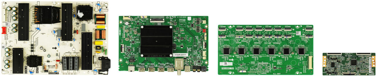 Amazon Fire TV QL75F601A Complete LED TV Repair Parts Kit Version 1