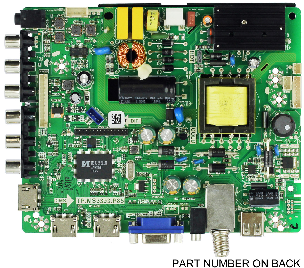 Element B13095394 Main Board / Power Supply for ELDFW323 Version 1