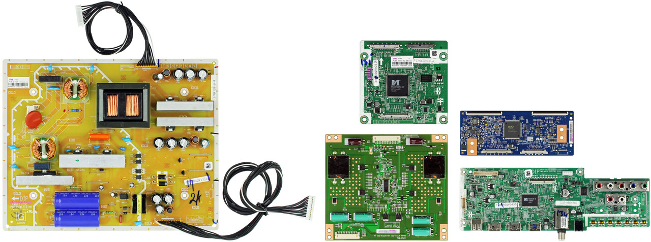 Sanyo DP55D33 (P55D33-02 Chassis Only) Complete LED TV Repair Parts Kit