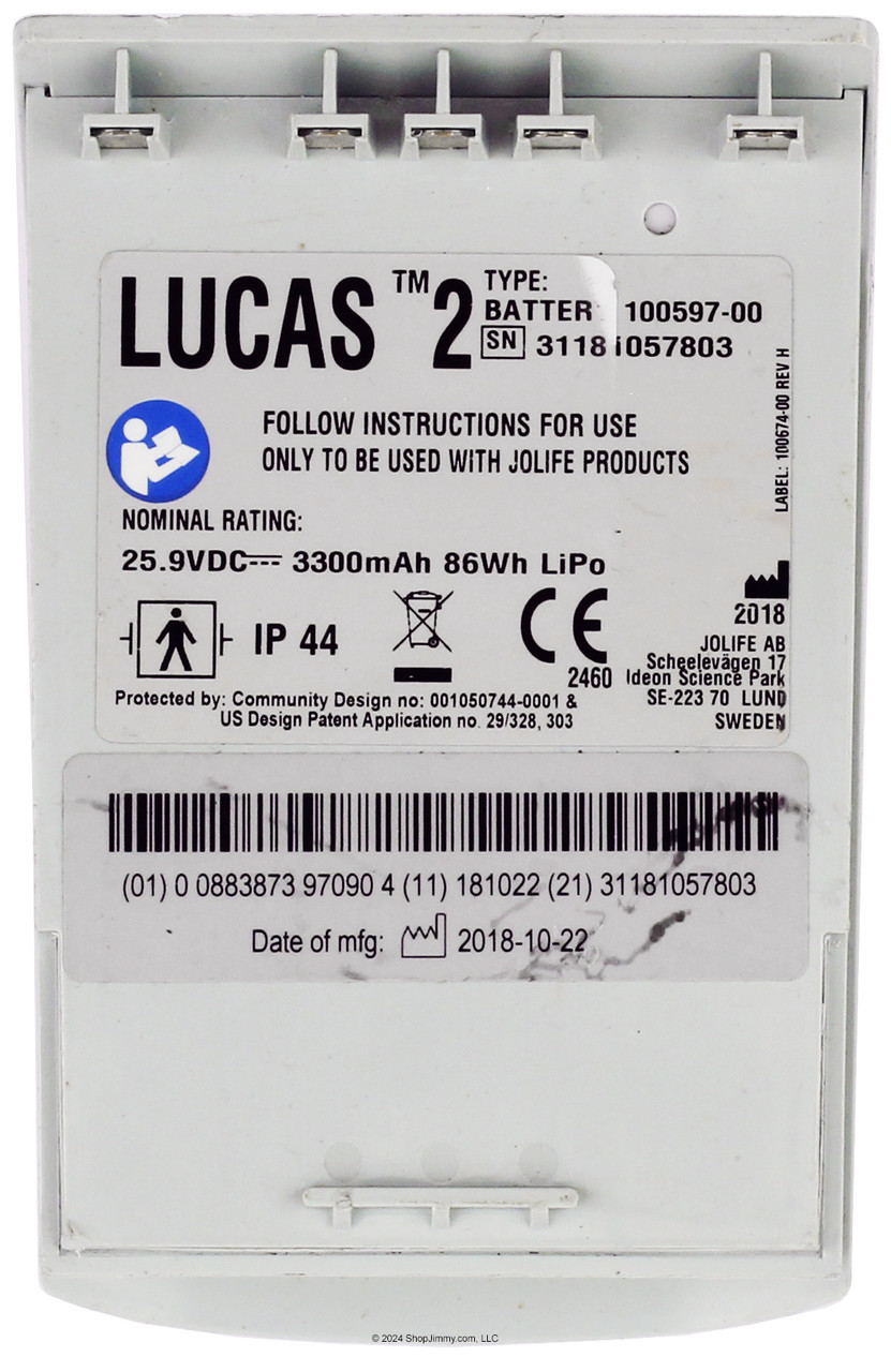 Lucas2 Battery 100597-00 for Medical Equipment
