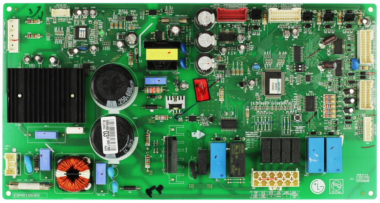 LG Refrigerator EBR81969903 Main Board