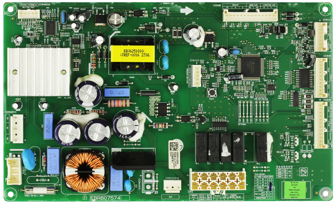 LG Refrigerator EBR80757426 Main Board