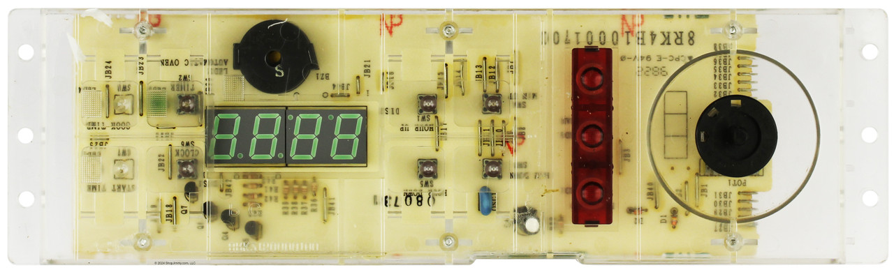 GE Oven WB27T10080 Control Board - No Overlay