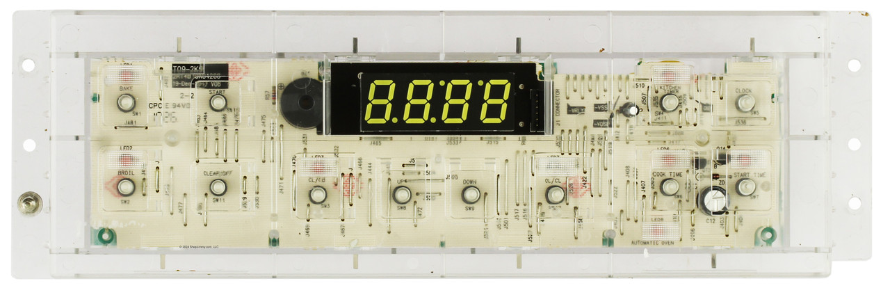 GE Oven WB27X29136 Control Board - No Overlay