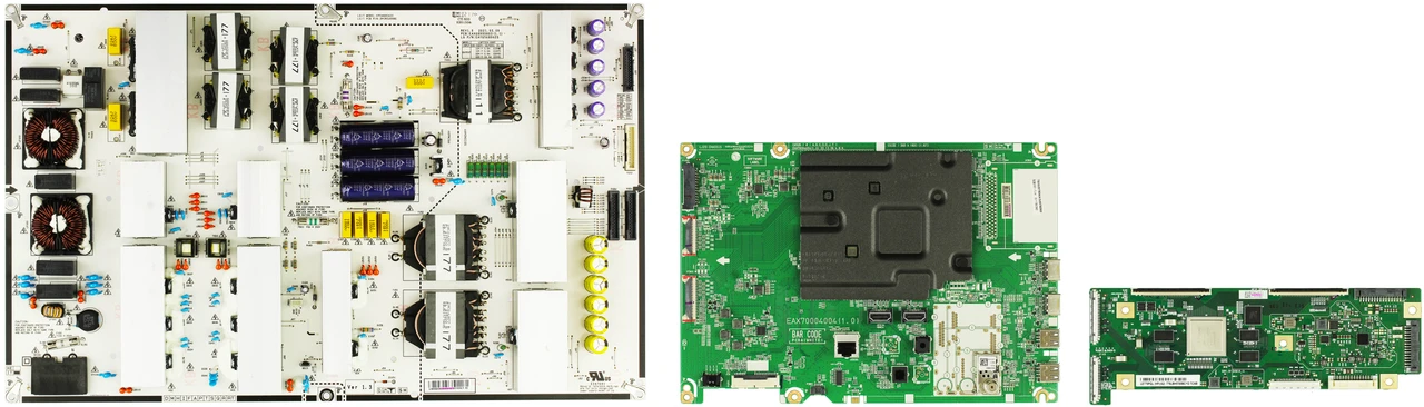 LG OLED77B3AUA.DUSQLJR Complete LED TV Repair Parts Kit