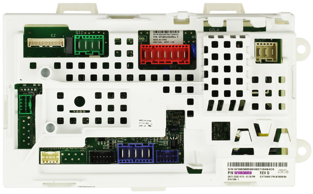 Amana Washer W10636059 Control Board NTW4611BQ0