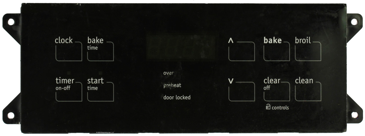 Electrolux Oven 316557120 Electronic Clock Timer ES300, Black Overlay