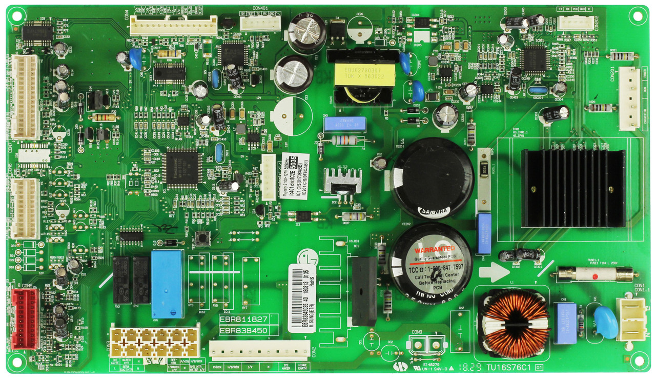 LG Refrigerator EBR83845035 Main Board