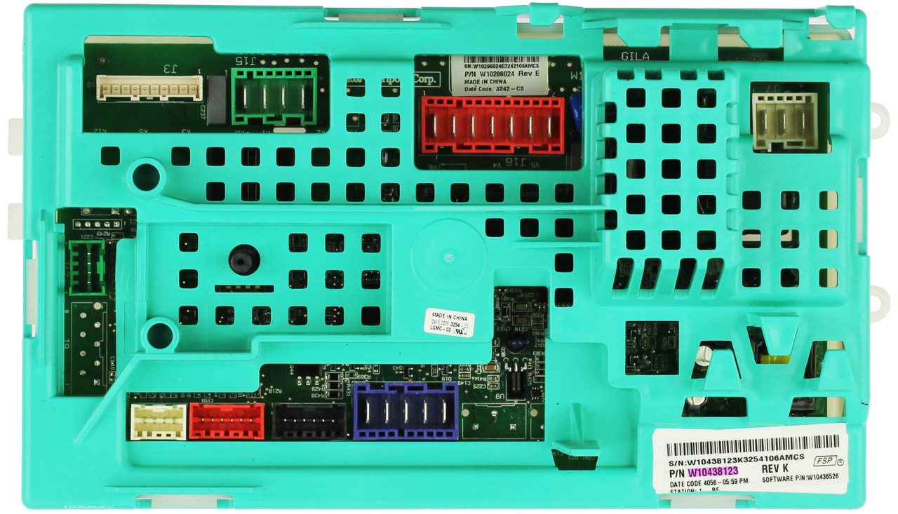 Maytag Washer W10438123 Control Board MVWC300XW1 MVWC300XW0