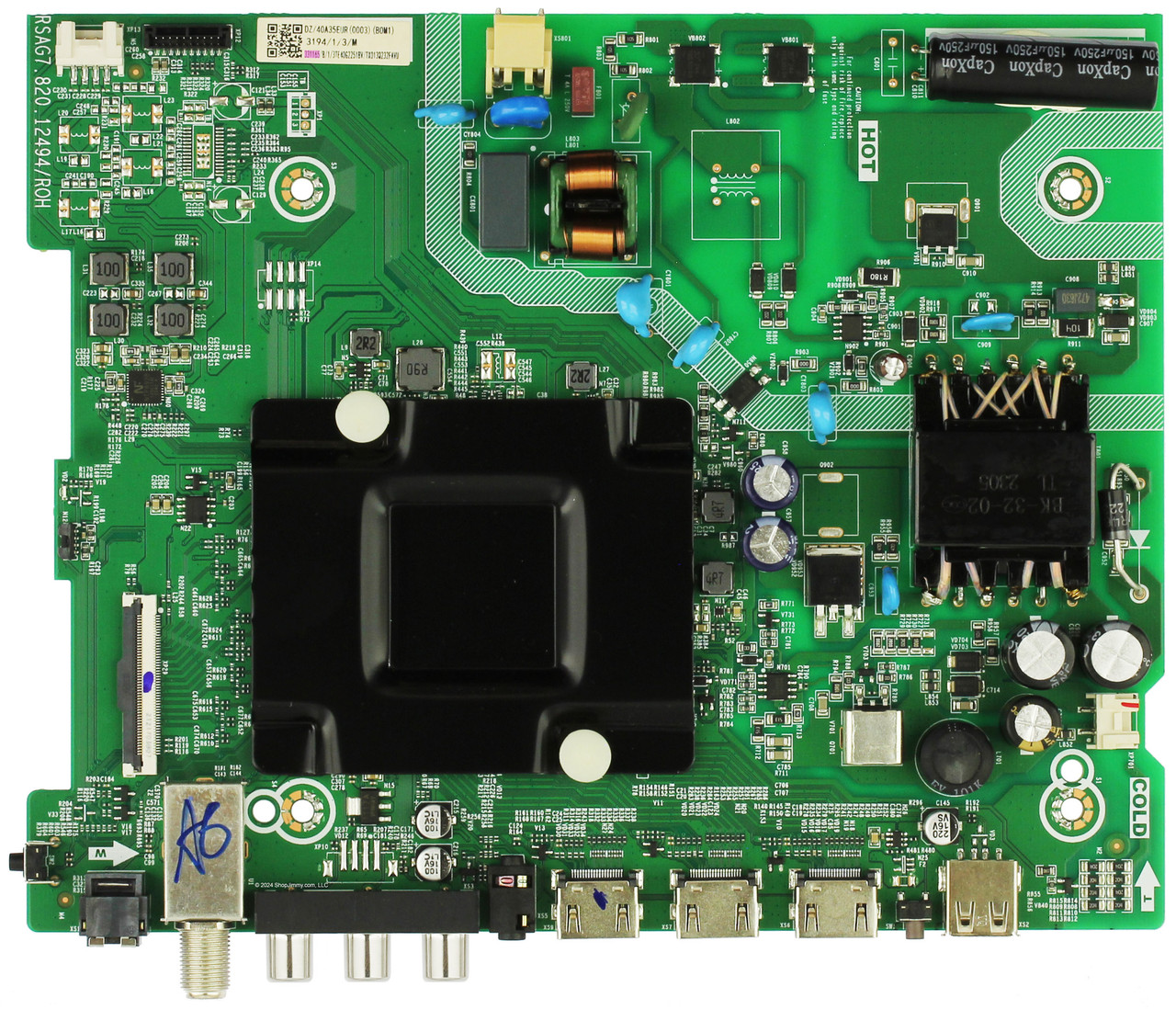 Hisense 331165 RSAG7.820.12494/ROH Main Board 40H4030F3