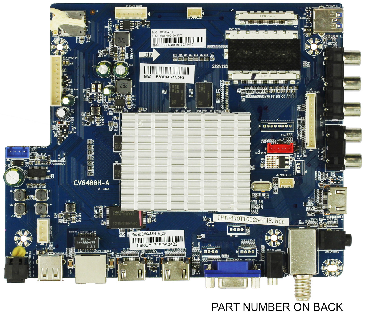 Westinghouse W16029-2-SY Main Board for WD50UC4300