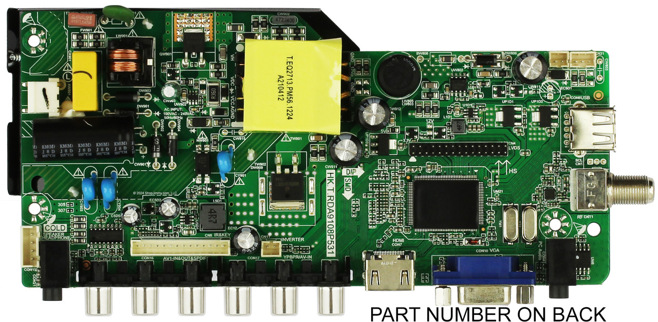 RCA HX-21030004-2 Main Board for RT1970