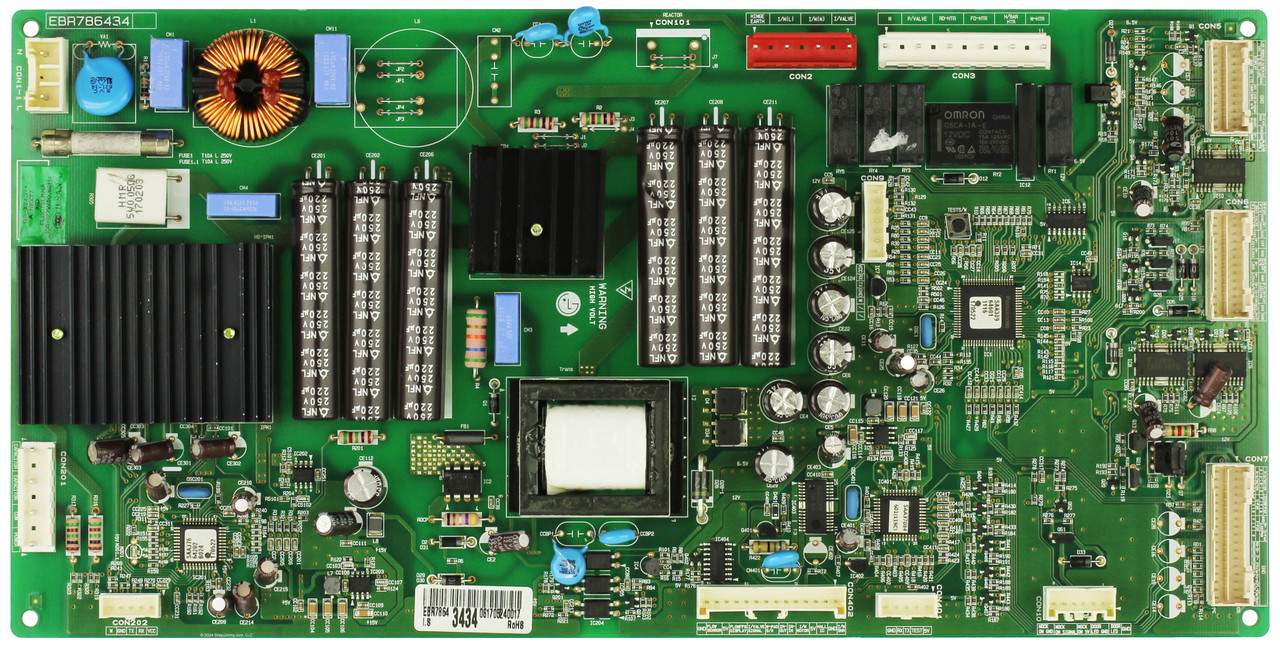 LG Refrigerator EBR78643434  Main Board