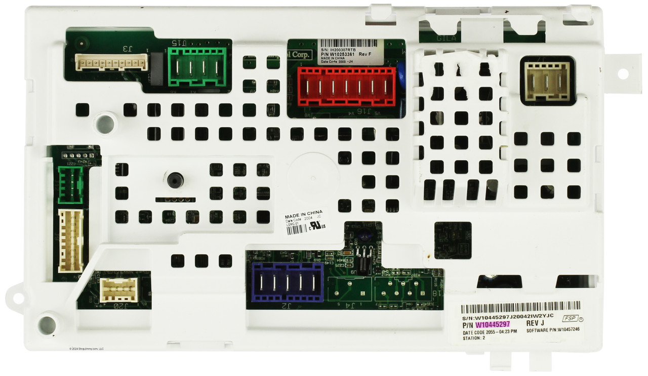 Maytag Washer W10445297 Control Board MVWX500XL2 MVWX5SPAW0 MVWX500XW2