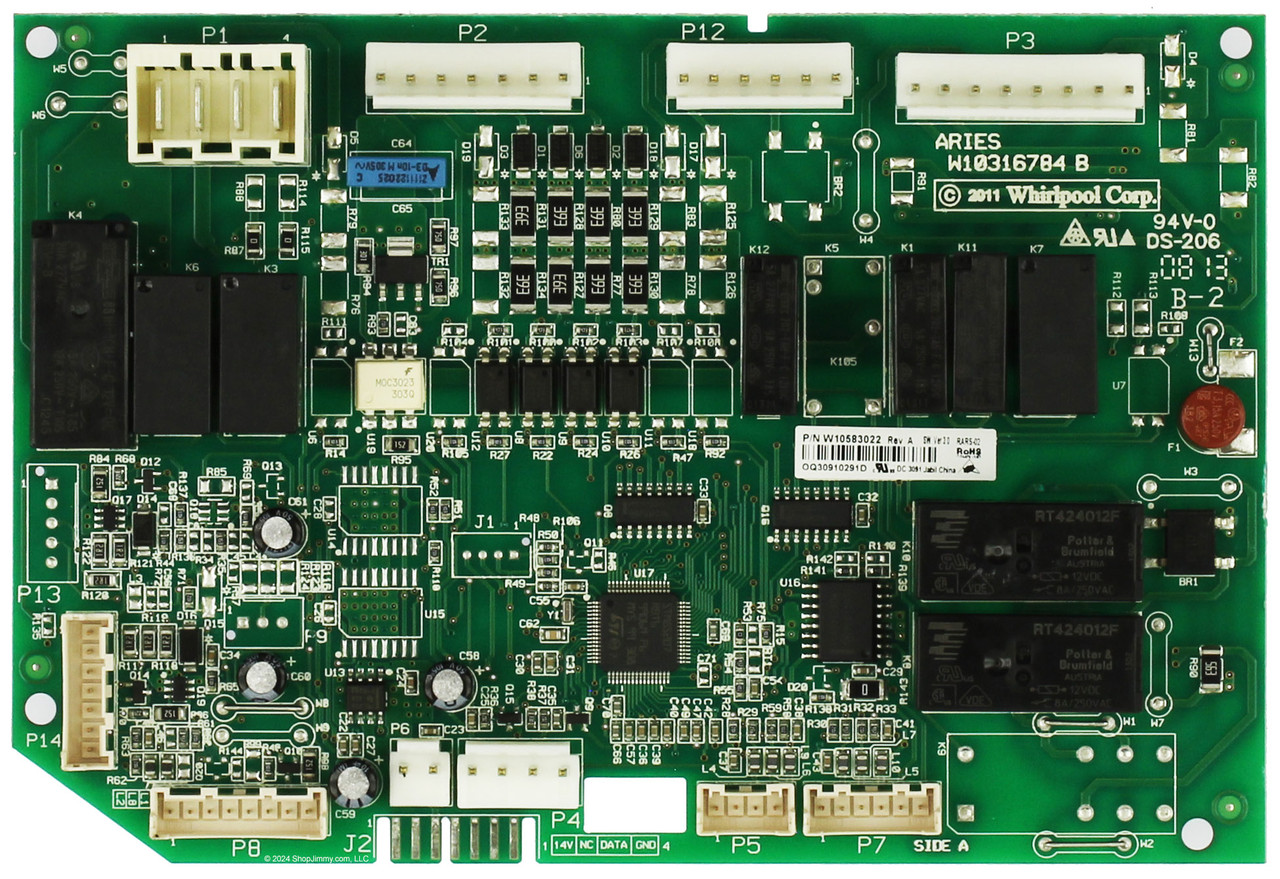 Whirlpool Maytag Refrigerator W10583022 Control Board