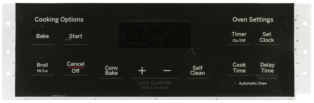 GE Oven WB27X29093 WB27T11485 Control Board - Gray Overlay